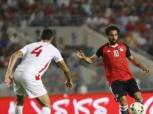 10دقائق| العارضة تُنقذ المنتخب المصري من الهدف الأول لتونس