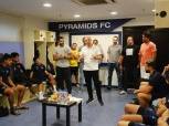 تاكيس جونياس يودع لاعبي بيراميدز: أنتم جواهر ثمينة «صور»