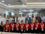 اتحاد الكرة يكرم منتخب الصالات بعد برونزية أولمبياد الشباب بالأرجنتين