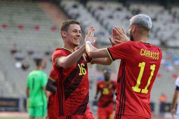 مباراة بلجيكا والبرتغال