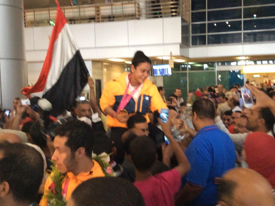 سارة سمير : العزيمة القوية وراء الميدالية الذهبية