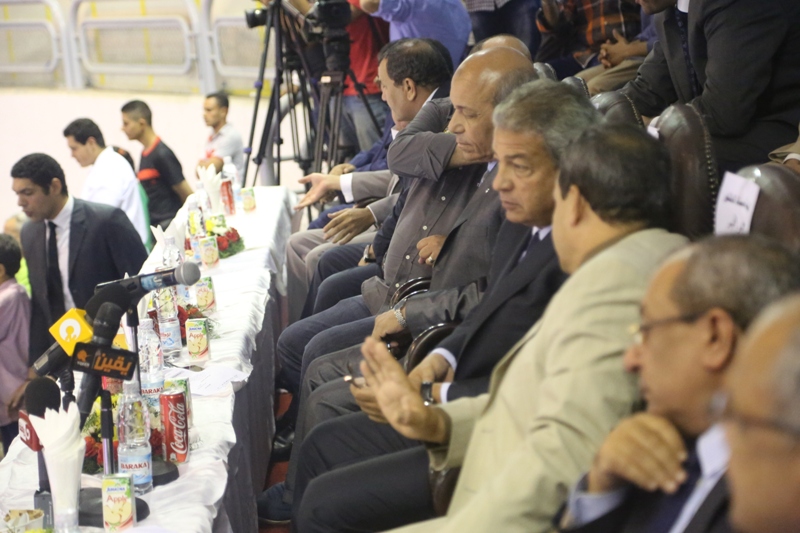 وزيرالرياضة يفتتح البطولة التنشيطية للكاراتية بإستاد القاهرة
