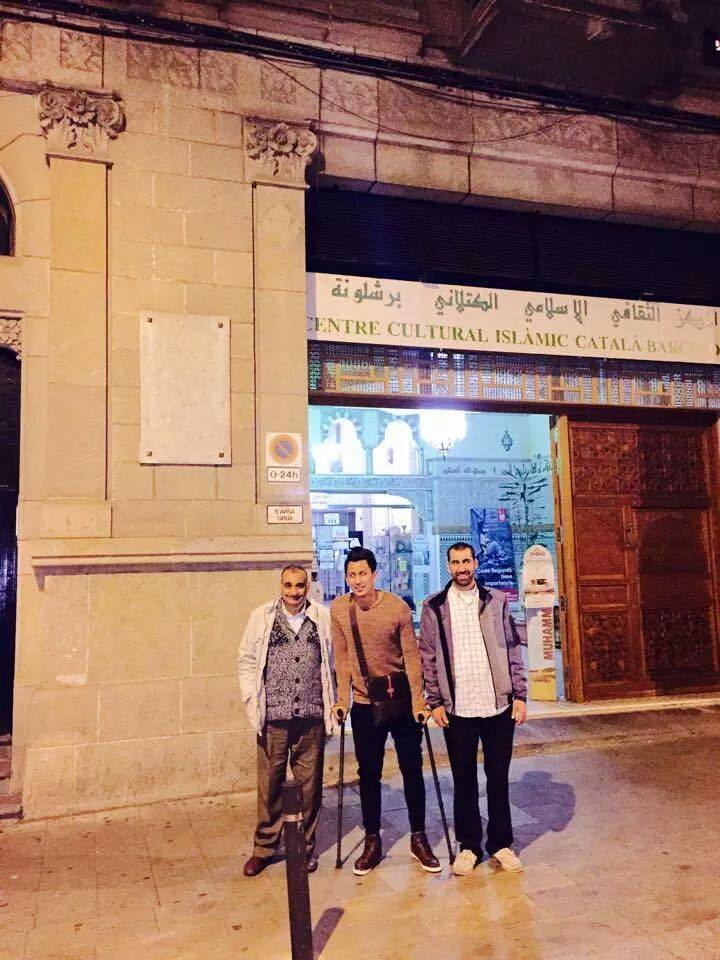 عمرو جمال يزور المركز الثقافي الإسلامي بكتالونيا