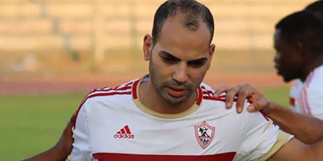 شئون اللاعبين توقف رضا العزب لاعب المصري