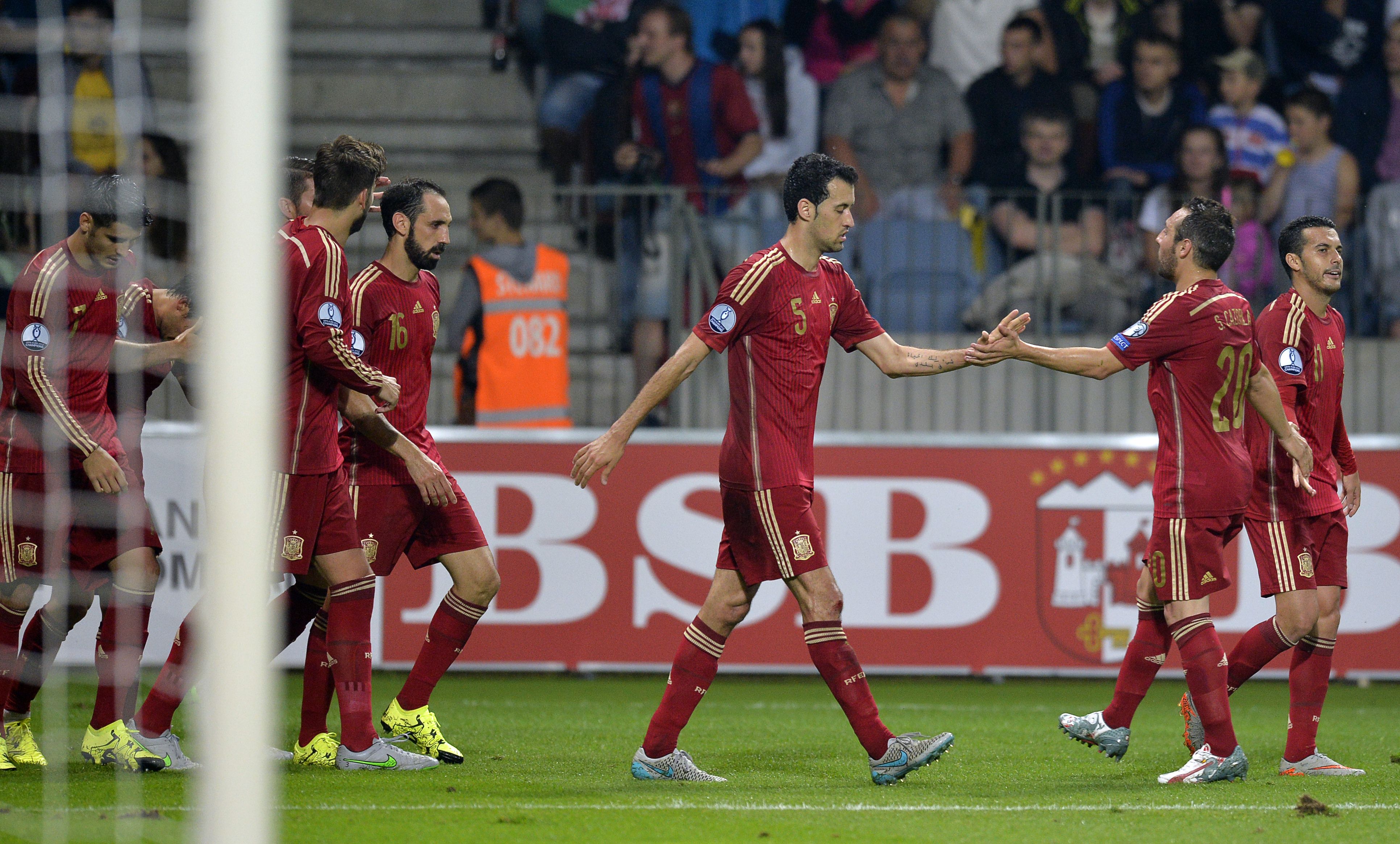 بالفيديو| إسبانيا تنتزع 3 نقاط مهمة من سلوفاكيا في تصفيات أوروبا