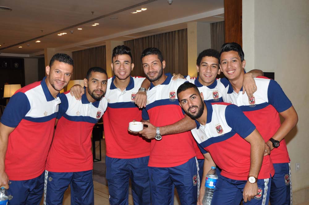 مؤتمر عالمى لتوقيع عقد الرعاية بين الأهلى و