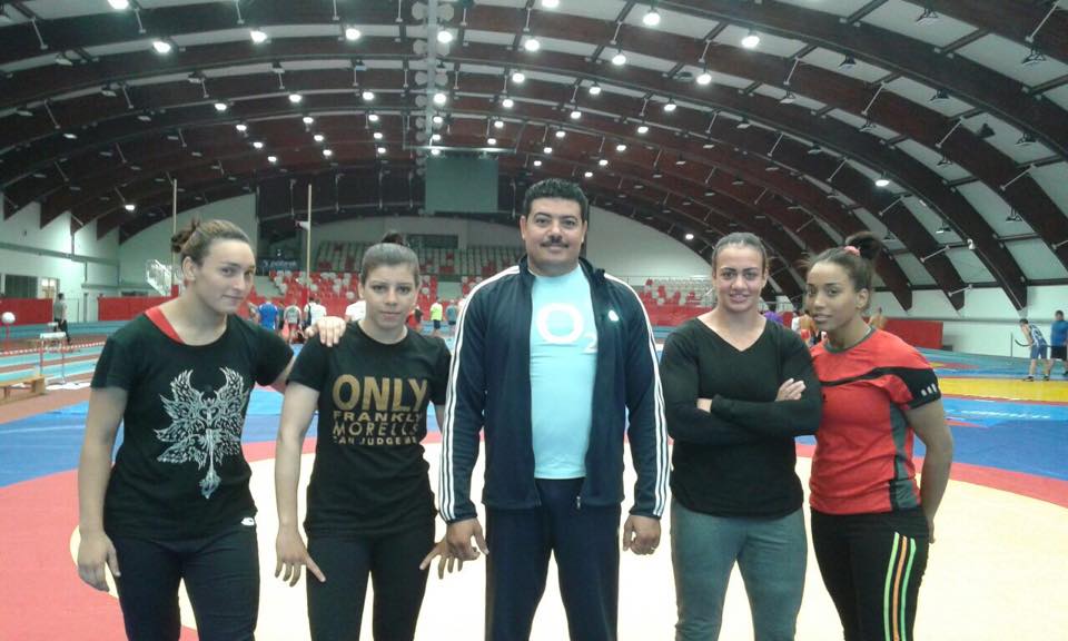 بالصور|استعدادات منتخب المصارعة النسائية لبطولة بولندا