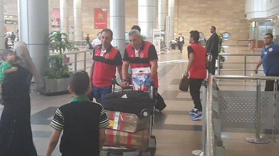 بالصور| وصول بعثة الاهلي قادمة من تونس بعد الخسارة من النجم