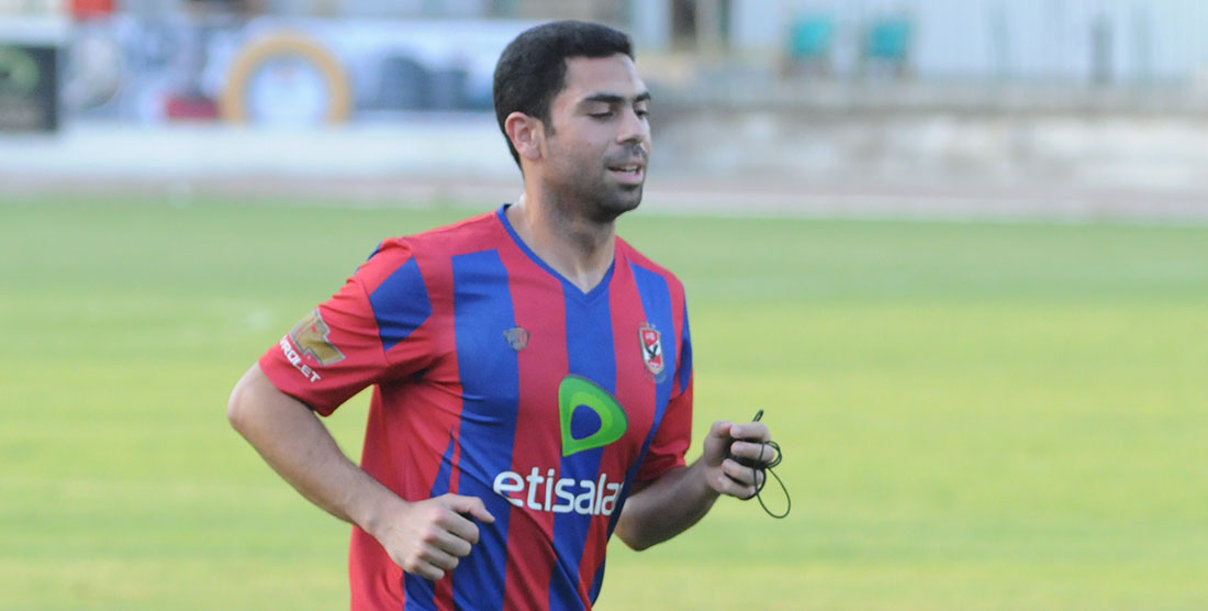 تدريبات بدنية خاصة لأحمد فتحي في تدريب الأهلي