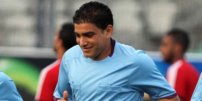 نور الدين حكماً لنصف نهائي أمم إفريقيا للمحليين