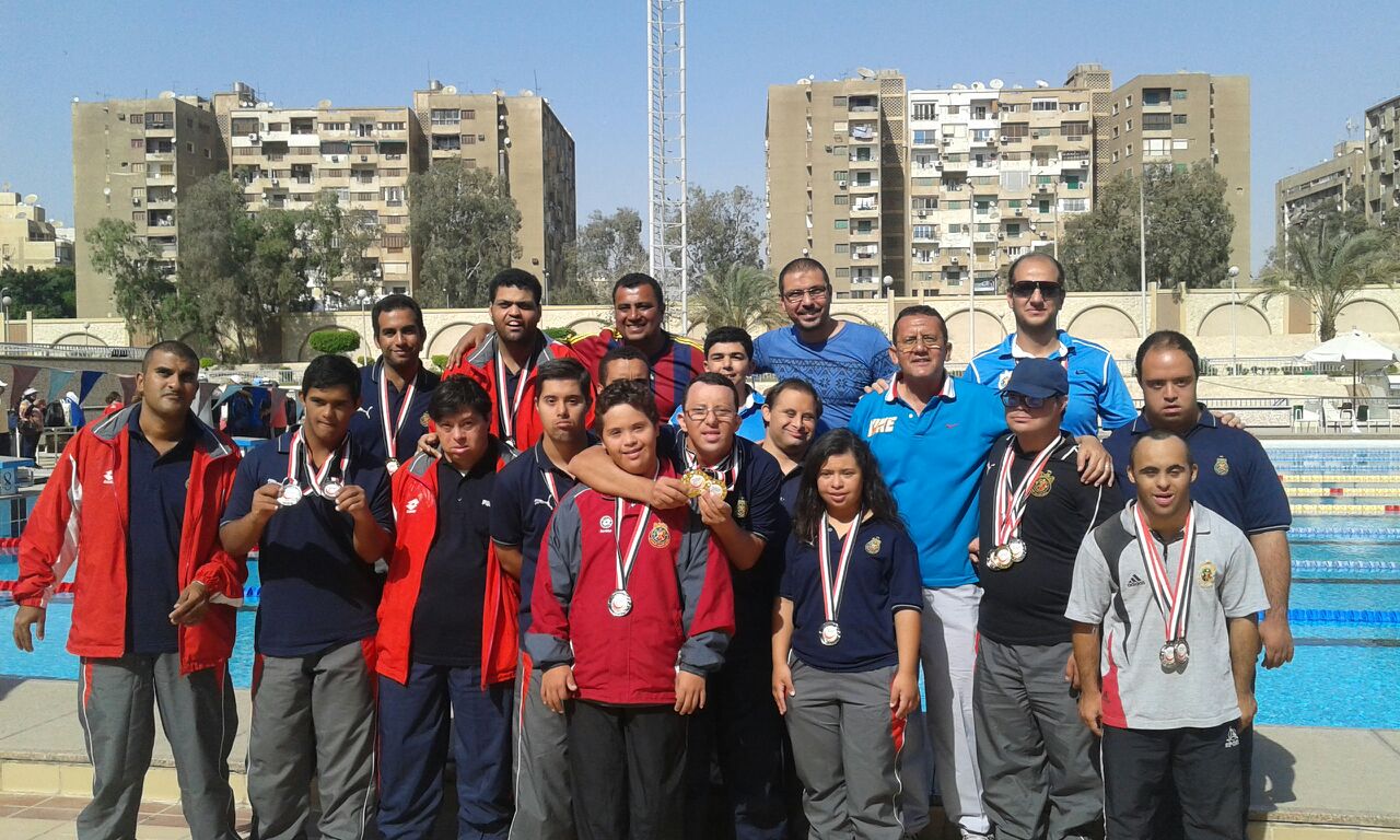 الصيد يتألق فى كأس مصر لذوى الاحتياجات الخاصة في السباحة