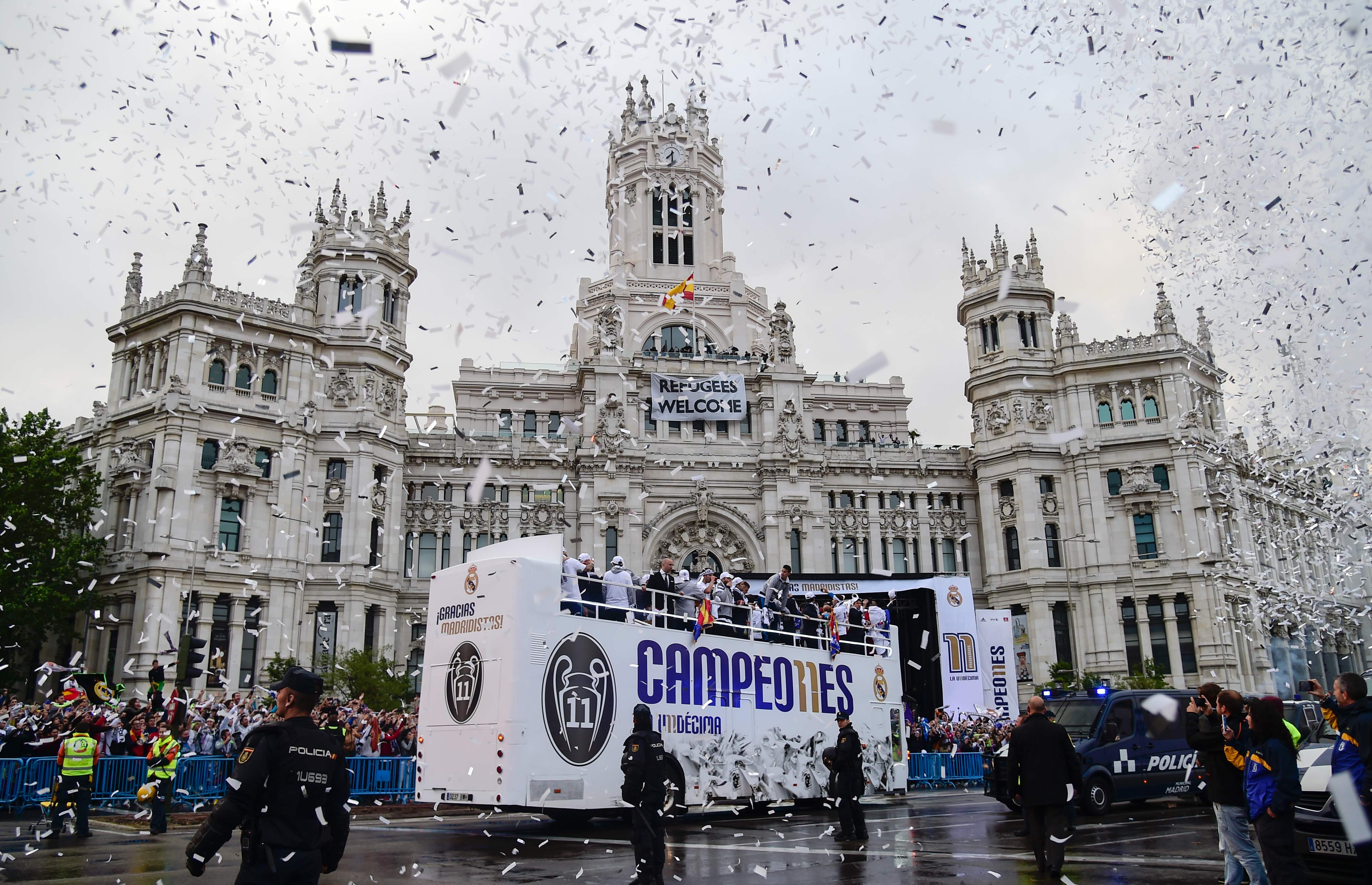 بالصور| استقبال الأبطال لريال مدريد.. والصحف الإسبانية تتحدث عن صعوبة 